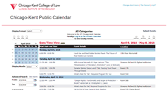 Desktop Screenshot of calendar.kentlaw.edu